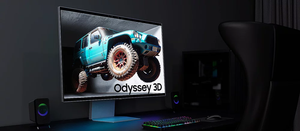 三星重新定义游戏显示器——自动立体3D和超快OLED