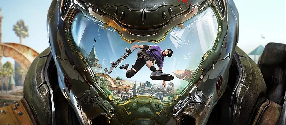 Kompilasi Tony Hawk's Pro Skater 3+4 Diumumkan: Trailer Menampilkan Gameplay dengan Doom Slayer