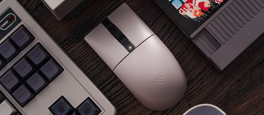 8BitDo Revela Mouse Inspirado no NES com Aparência Retrô e Tecnologia Moderna