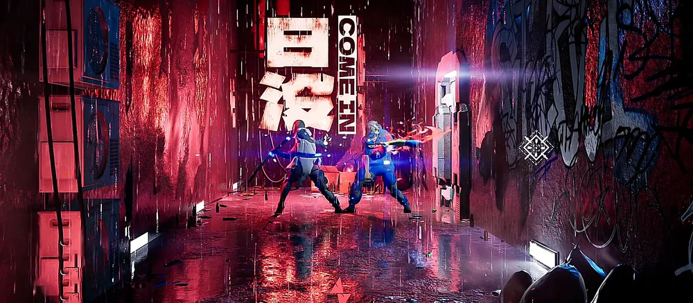 Odkryto rozgrywkę w Quantic River — nową grę akcji w stylu cyberpunk z destrukcyjnością i walkami katana