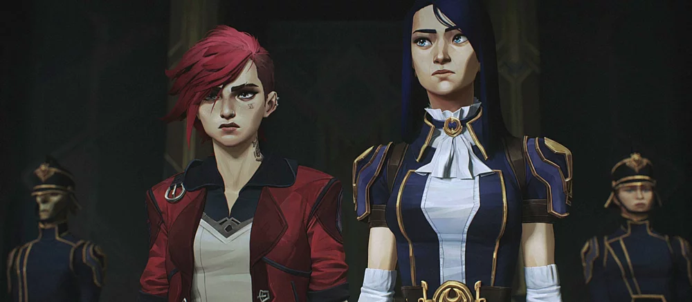 Пані Кейтлін і Вай у нашийнику: сміливий косплей по «Аркейну» від моделей з Росії