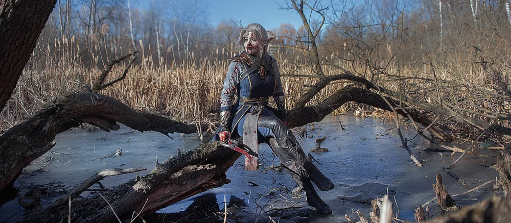 模特通过扮演《博德之门3》中的黑暗诱惑者登上Reddit热门 — 一些人认为这是截图