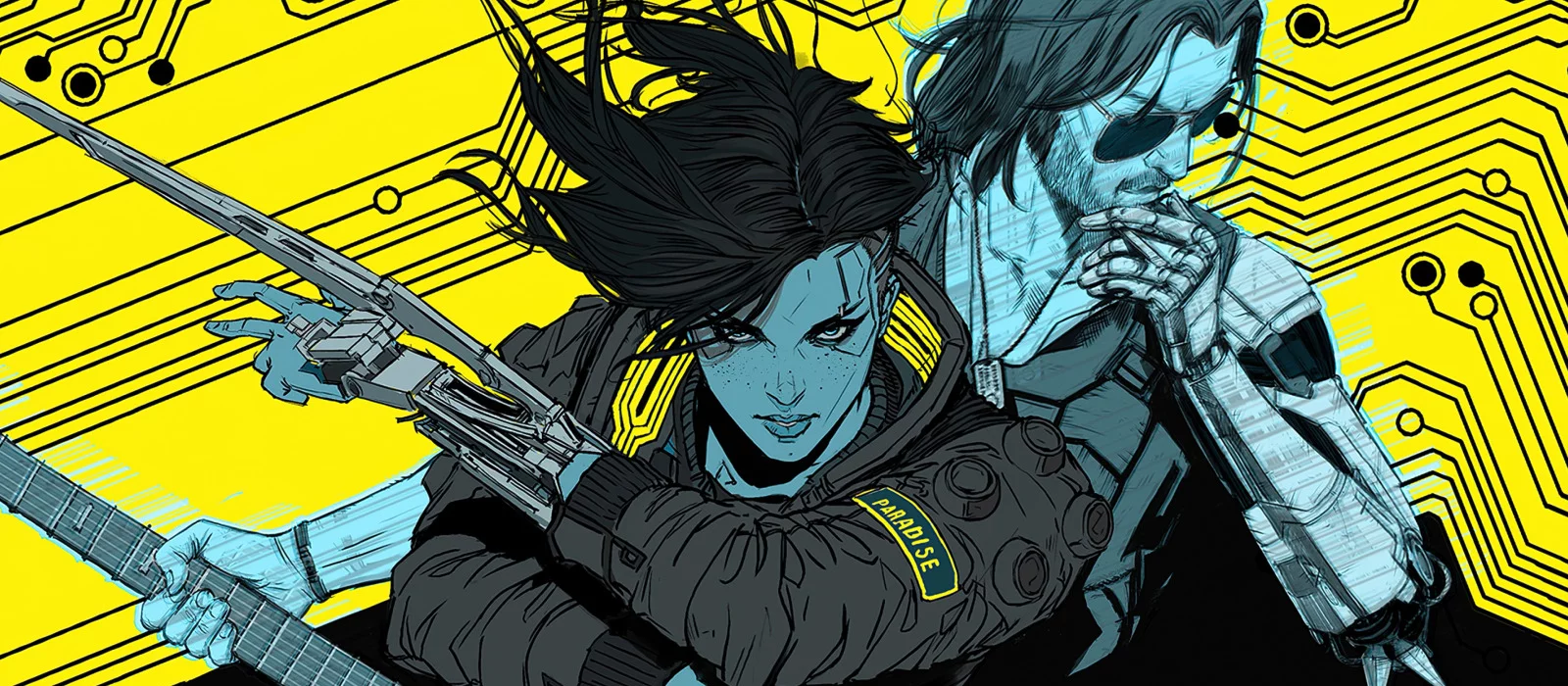 “Beau travail choombatta” : Les fans de Cyberpunk 2077 partagent un cosplay de groupe de V, Panam et Johnny Silverhand