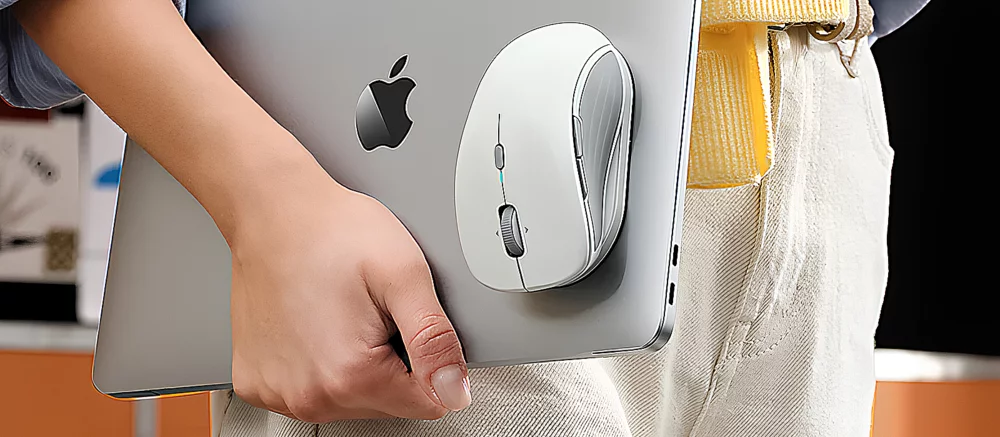 Представлена MagMouse — миша, що кріпиться до кришки ноутбука