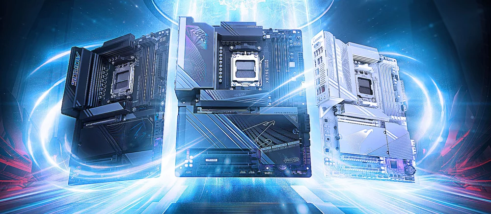 Авторазгін, охолодження SSD та Wi-Fi з коробки: Gigabyte представила нові плати для AMD та Intel