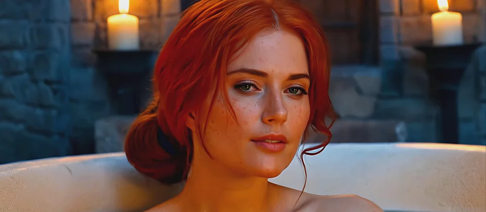 «Lepsze niż Netflix»: YouTuber ujawnia stworzony przez fanów zwiastun Wiedźmina 3 z «prawdziwą» Triss, Yennefer i Ciri