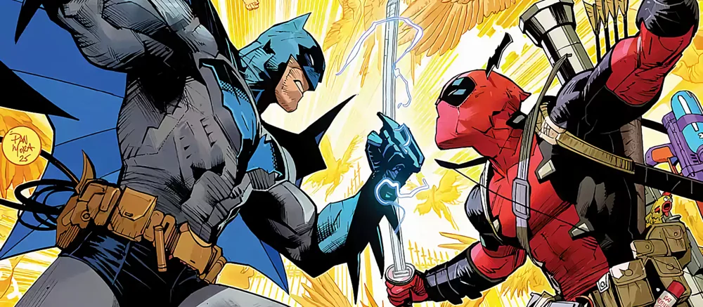 Covers Terungkap untuk Komik Crossover Deadpool dan Batman yang Baru