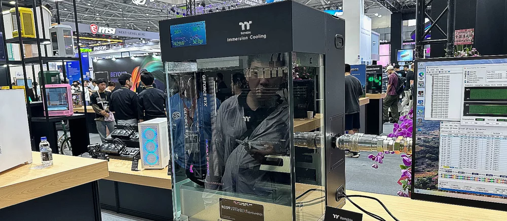 Resfriamento Extremo para a Elite: Thermaltake Revela Sistema de Resfriamento Imersivo para PC