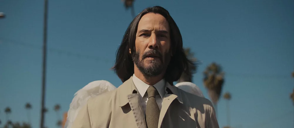 Keanu Reeves interpreta um anjo da guarda 'econômico' no teaser da comédia 'Boa Sorte'