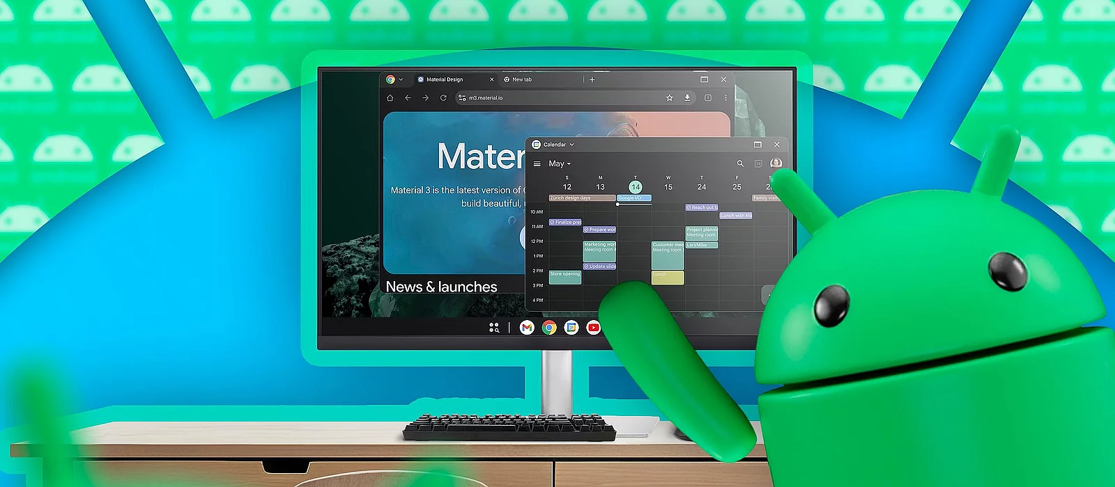 Como Windows, pero Android: Google está convirtiendo los teléfonos en mini-PCs