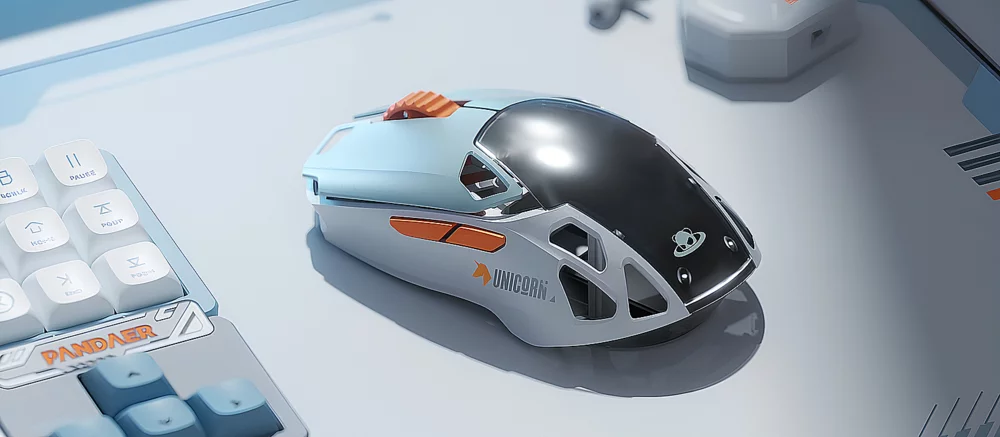 Meizu представила легку геймерську мишу PANDAER з металевим корпусом та знімними панелями