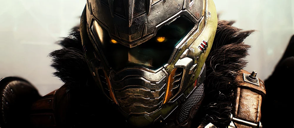 NVIDIA 发布了 RTX 5080 驱动的 PC，形状像《毁灭战士：黑暗时代》的骷髅破坏者霰弹枪