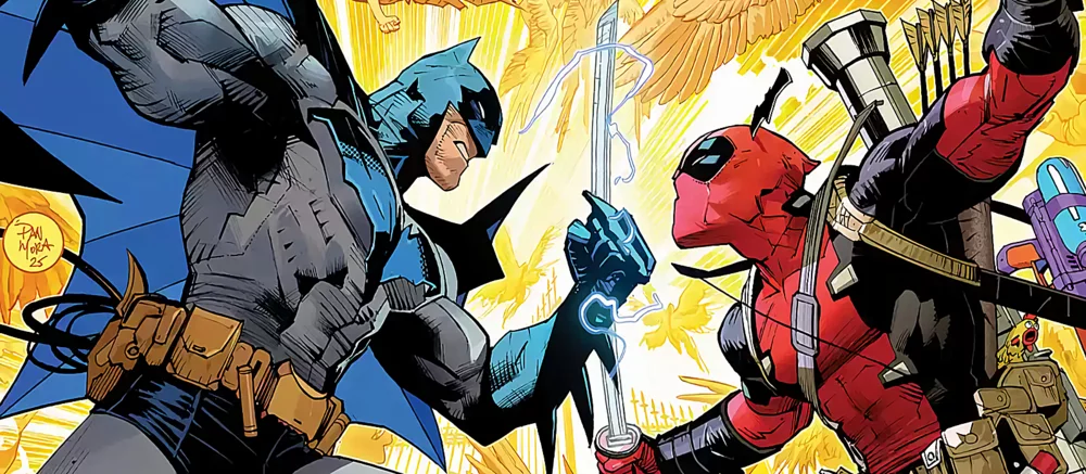 Показані обкладинки нового коміксу про Дедпула і Бетмена