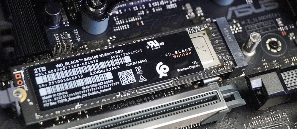SanDisk Unveils WD Black SN8100 SSD: Blazing PCIe 5.0 Speeds and Remarkably Low Power Consumption