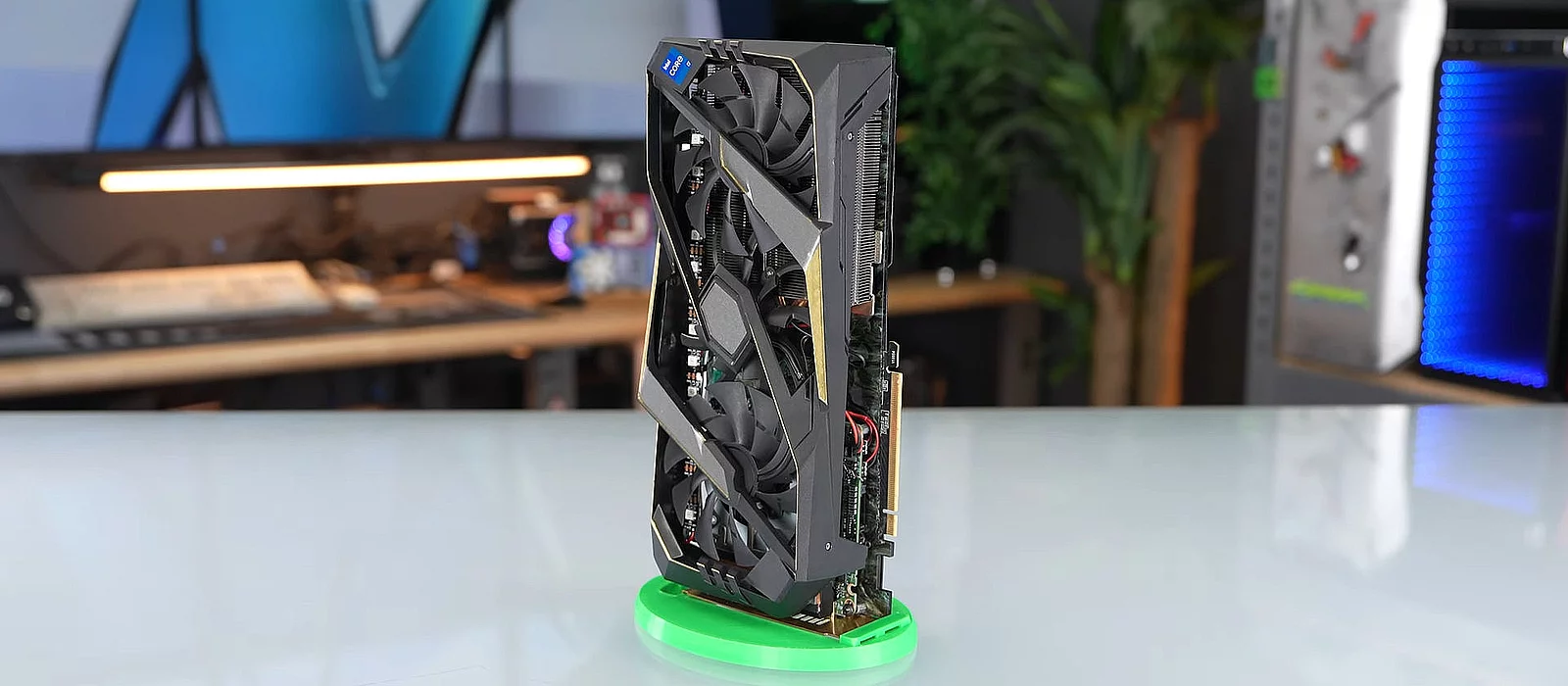 A full-fledged mini-PC has been integrated into the RTX 2070 SUPER case