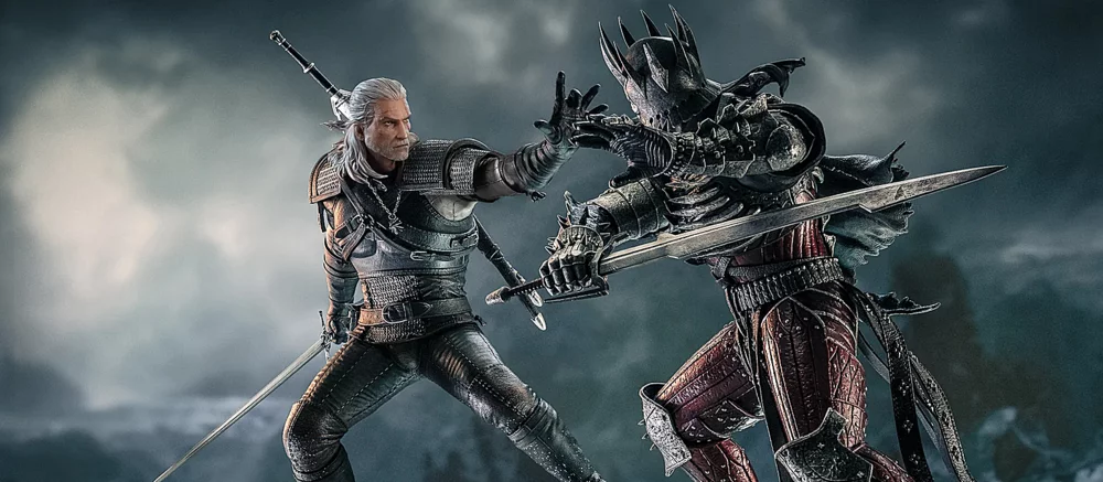 Анонсована преміальна статуетка з Геральтом і Ередіном з The Witcher 3 — фото та відео