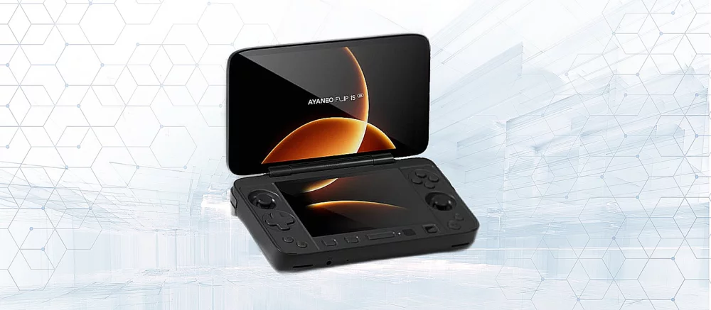 Ayaneo анонсувала Flip 1S DS — портативний ПК з двома екранами для ігор та не тільки