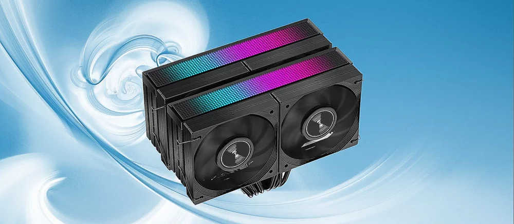 Чотири вентилятори в одному кулері: JIUSHARK представила масивний JF15K Diamond