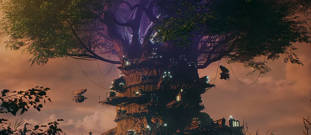 DarkSwitch Anunciado — Um Construtor de Cidades Único Situado em uma Árvore Gigante