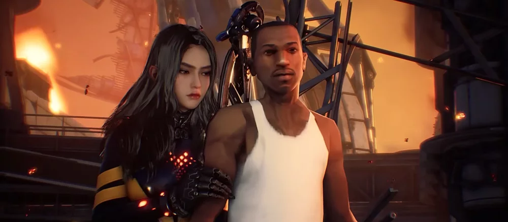 Це сталося: моддер переніс Сі-Джея в Stellar Blade і показав, наскільки смішніше стала гра