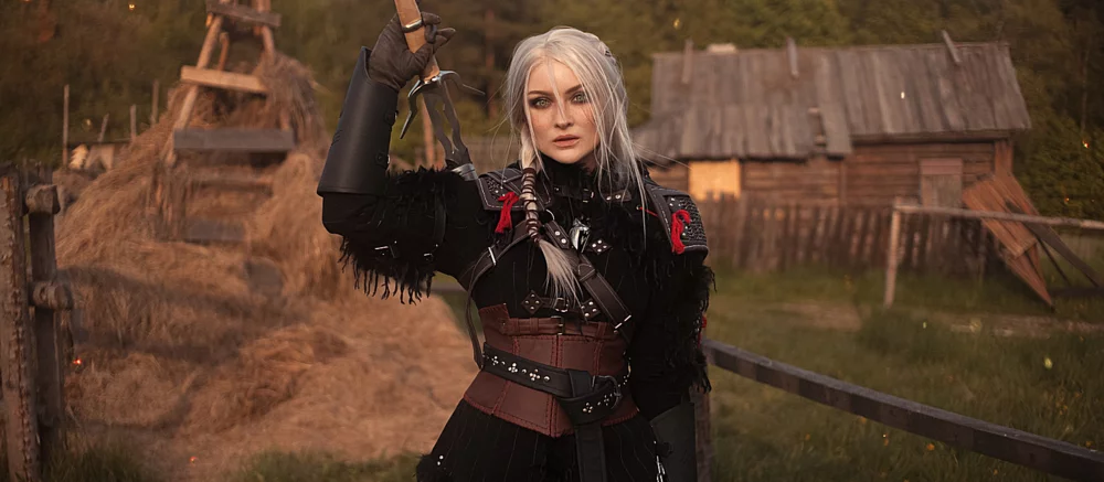 Косплеєрша Софія Летяго показала себе в образі Цирі з The Witcher 4