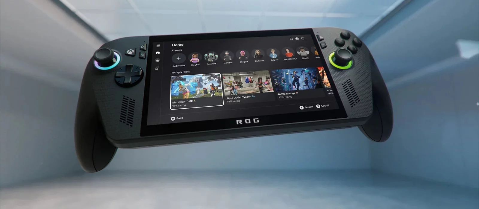 Microsoft & ASUS Unveil ROG Xbox Ally & Ally X Handheld Consoles