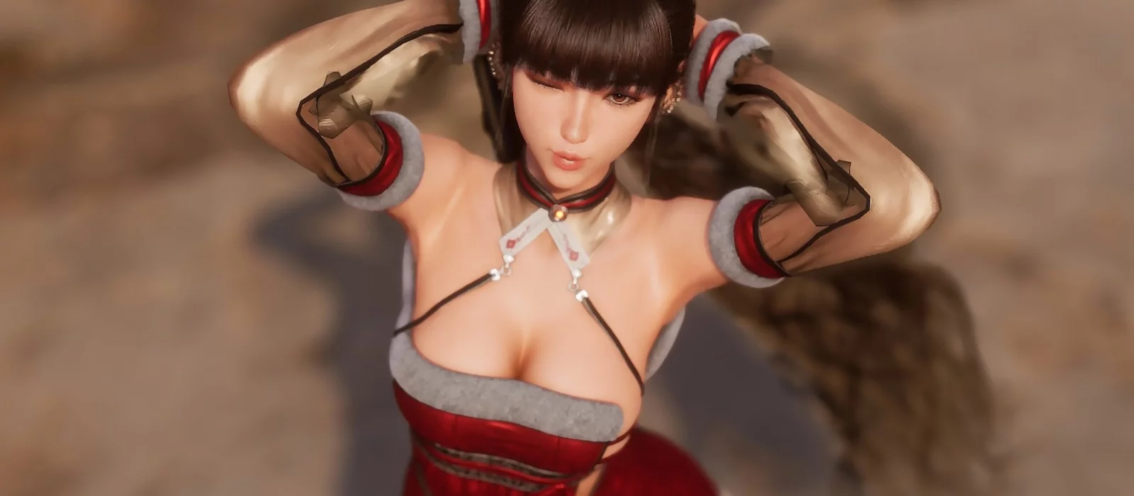 Oichi se déguise en Eve de Stellar Blade
