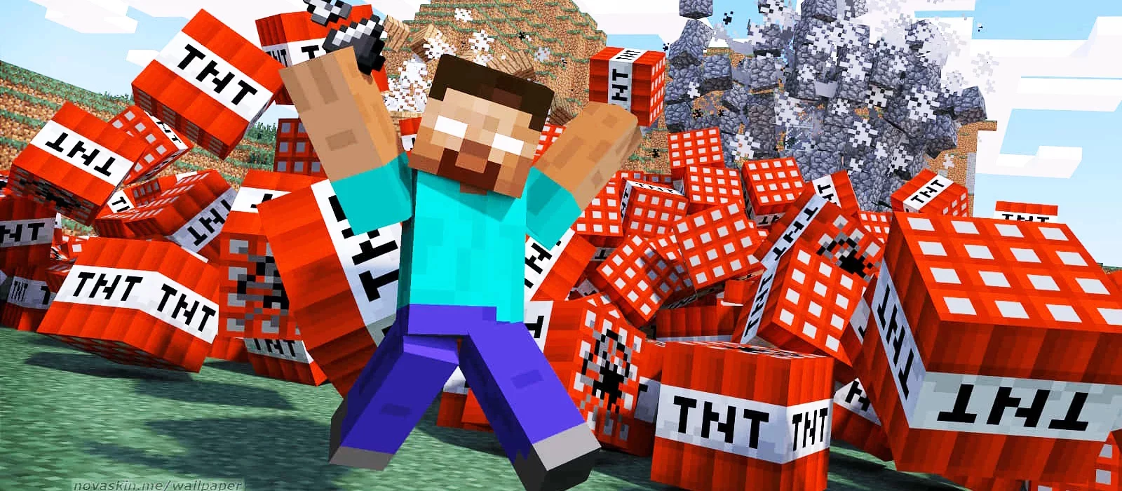 Video Shows How Nintendo Switch 2 Handles Minecraft With 1,000 TNT Blocks Exploding at Once