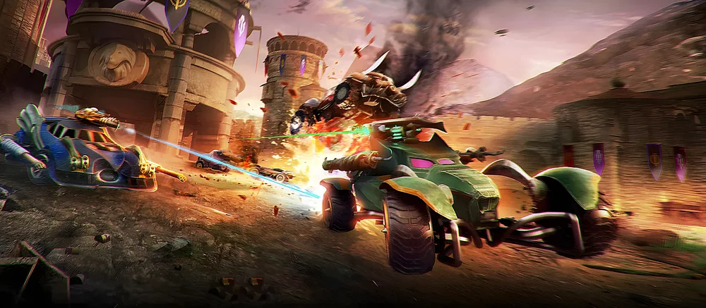 Tekerlekler Savaşı, Yeni Vigilante 8 ve Twisted Metal İlhamlı Araba Savaş Yarış Oyunu, Steam Erken Erişim'de Yayınlanıyor