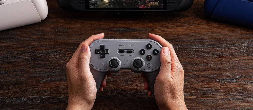 8BitDo 发布 Pro 3 控制器,配备热插拔磁性按钮