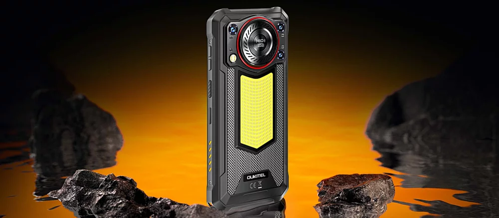Oukitel представила захищений смартфон з тижневою автономністю
