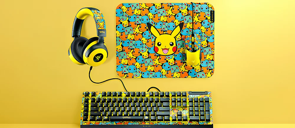 Razer випустила обмежену серію гаджетів з покемонами по всьому світу