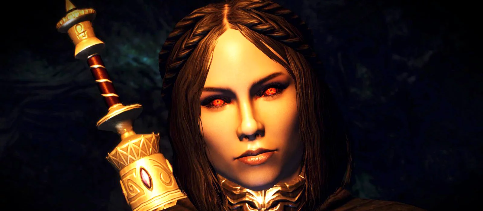 Russian Cosplayer Mercurygin Stuns with Impressive Serana Cosplay from TES 5: Skyrim