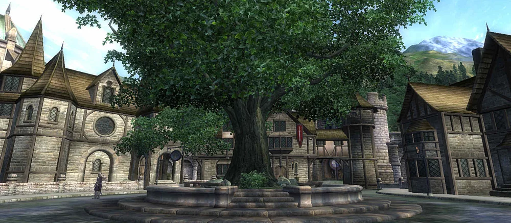 Скріншоти неофіційного ремейка Oblivion на движку Skyrim показали, як змінився замок Коррол