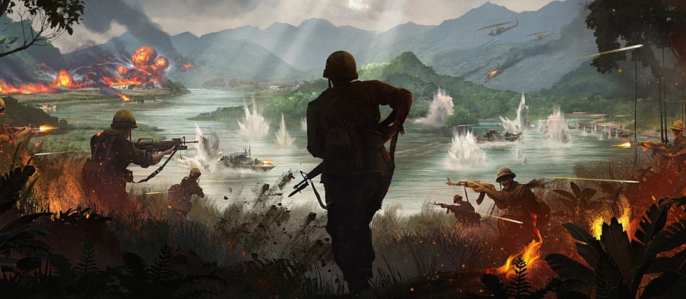 Анонсовано військовий онлайн-шутер з боями в форматі «50 на 50» та керованим транспортом Hell Let Loose: Vietnam