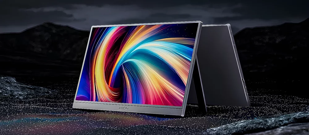 Arzopa Revela um Monitor de Jogos Portátil 2.5K 180Hz