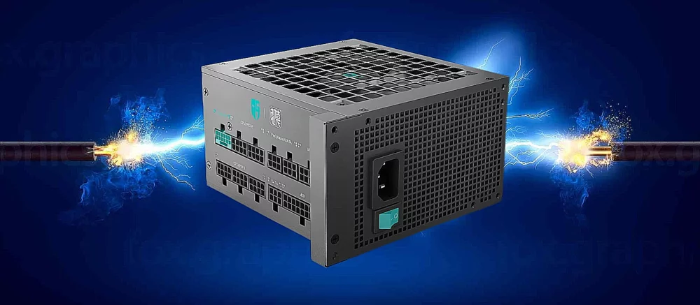 DeepCool представила PR-G: модульні блоки живлення з бічними роз'ємами