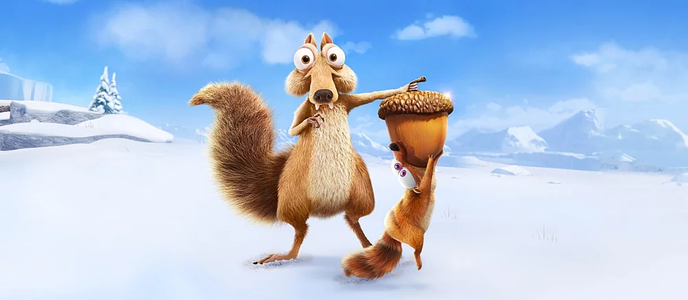 Disney розкрила назву і дату прем'єри нового «Льодовикового періоду». У білки Скрат з'явиться син
