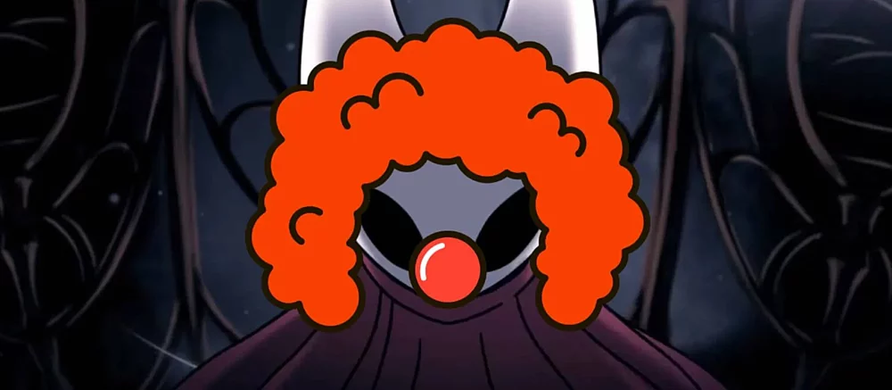 Джефф Кейлі виклав фото з клоунським носом. Здається, це натяк на важливий анонс щодо Hollow Knight: Silksong