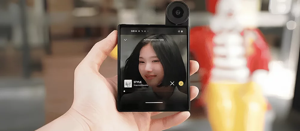 iKKO MindOne Lança: Telefone Excêntrico com Câmera Flip e Vidro Safira