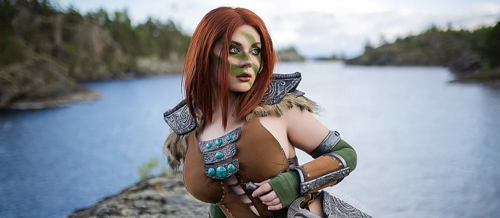 Українка показала косплей Ейли Мисливиці з TES 5: Skyrim