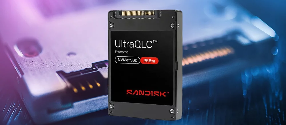 闪迪推出创纪录的256 TB SSD原型