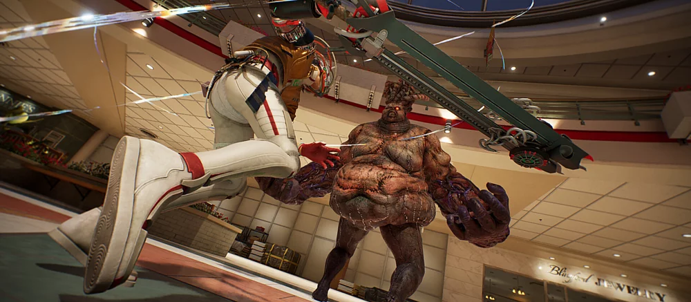 Game Aksi Berdarah Suda51 Romeo adalah Seorang Pria Mati Mendapatkan Halaman Steam