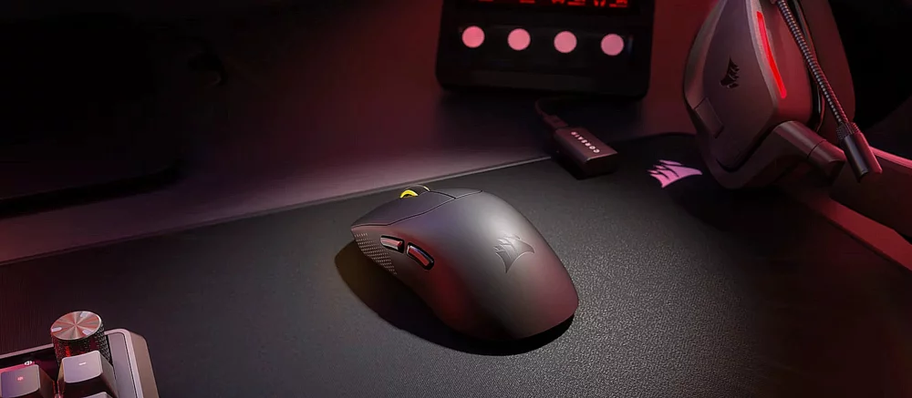Corsair представила ультралегку бездротову мишу з автономністю до 70 годин