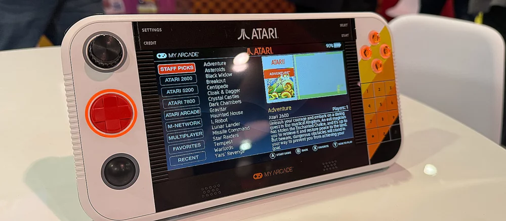 Класика Atari в кишені: наближається реліз портативної консолі Gamestation Go