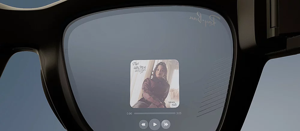 Meta* представила розумні окуляри Ray-Ban з дисплеєм та управлінням жестами