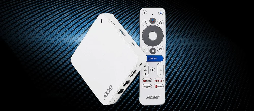 Неочікуваний анонс від Acer: новинкою виявився ТВ-бокс з Google TV