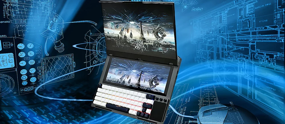 Segunda Tela, GPU Intercambiável e Teclado Mecânico: Um Laptop Único Chega ao Crowdfunding