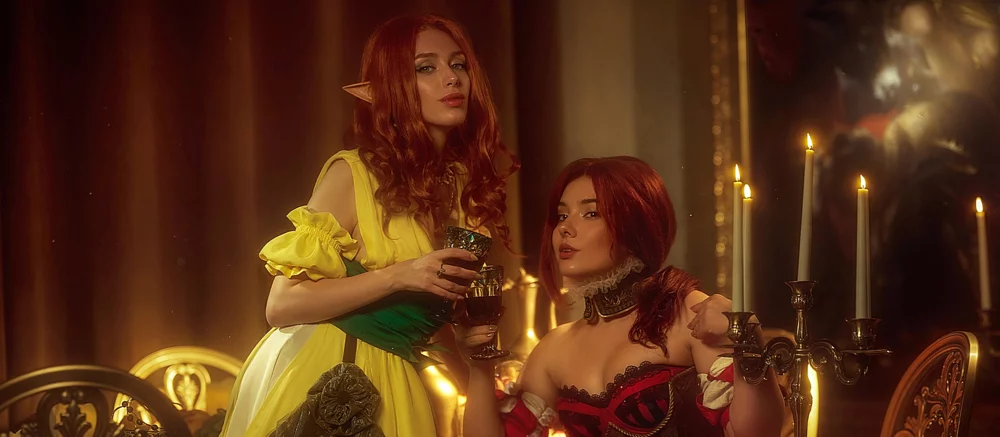 Вісім дівчат перевтілилися в чарівниць з «Відьмака» в ефектному груповому косплеї