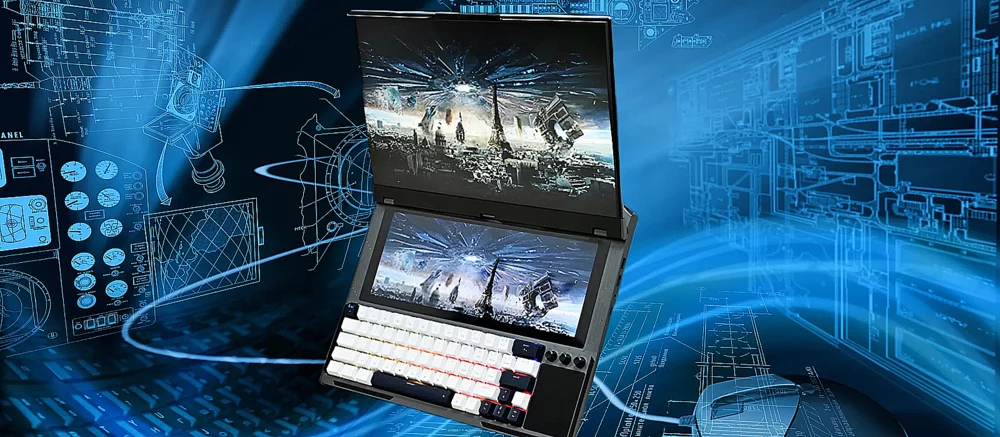 Другий екран, заміна відеокарти та механічна клавіатура: на краудфандингу представили незвичайний ноутбук